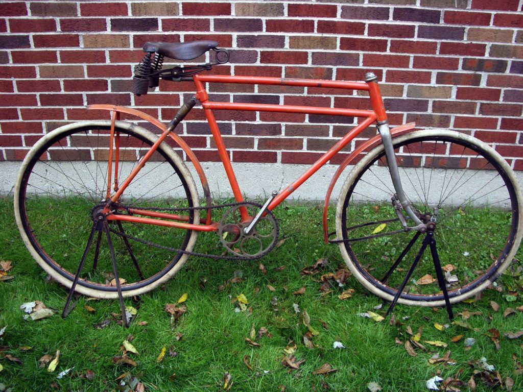 flying merkel bicycle