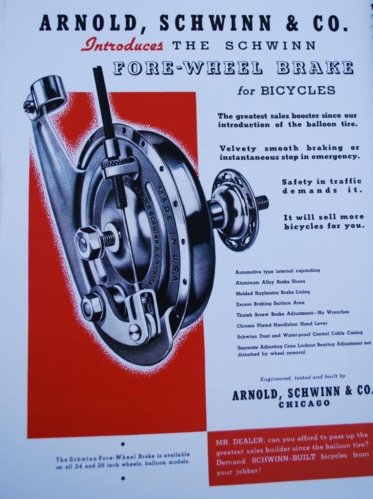schwinn bicycle brake adjustment The Schwinn Balloon Tire Expander Brakes -